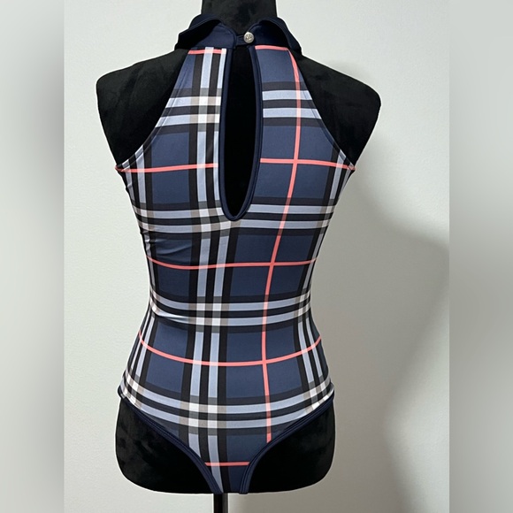 D'ENCANTO Plaid Bodysuit - S - Picture 3 of 4